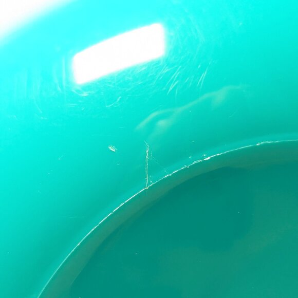 Retired 10L TUPPERWARE Thatsa Mega Bowl, large mixing bowl Teal / light blue - Picture 6 of 9